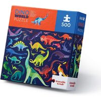 Crocodile Creek - Dino World Family Puzzle 500pc