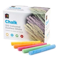 EC - Chalk Dustless Coloured (100 pieces)