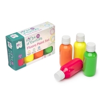 First Creations - Fluoro Paint Set (4 pack)