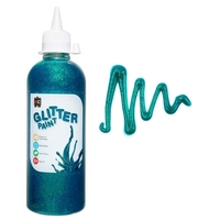 EC - Glitter Paint 500ml Turquoise