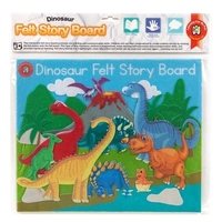 Learning Can Be Fun - Felt Story Board Dinosaur