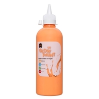 EC - UV Glow Paint 500ml Orange
