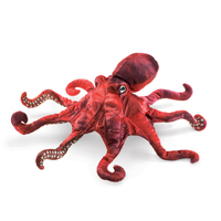 Folkmanis - Red Octopus Puppet