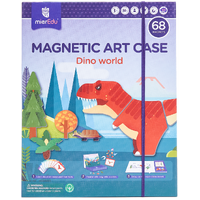 mierEdu - Magnetic Art Case - Dino World