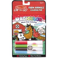 Melissa & Doug - On The Go - Magicolor - Colouring Pad - Farm Animals