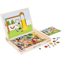 Melissa & Doug - Wooden Magnetic Matching Picture Game