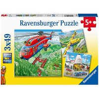 Ravensburger - Above the Clouds Puzzle 3x49pc
