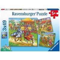 Ravensburger - Life of the Knight Puzzle 3x49pc