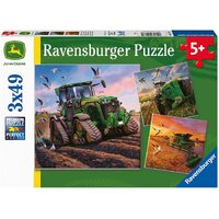 Ravensburger - Seasons of John Deere Puzzle 3x49pc