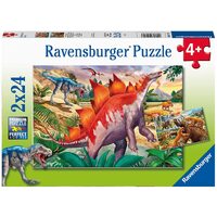 Ravensburger - Primeval Times Puzzle 2x24pc
