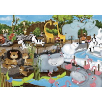 Ravensburger - Day at the Zoo Puzzle 35pc
