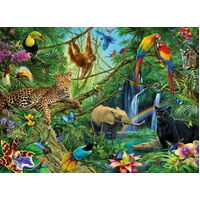 Ravensburger - Animals in the Jungle Puzzle 200pc