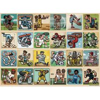 Ravensburger - Awesome Athletes Puzzle 300pc