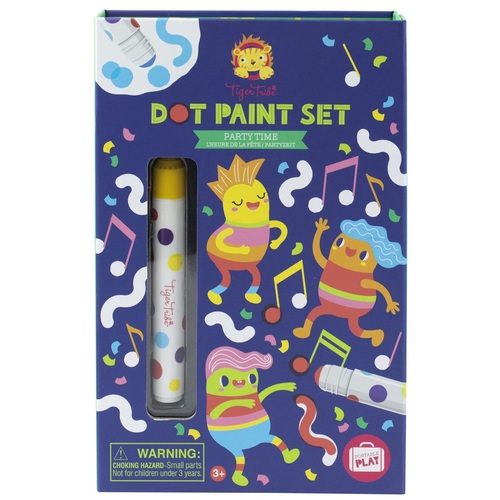 Tiger Tribe - Dot Paint Set - Party Time