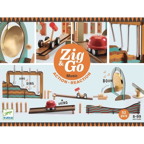 Djeco - Zig & Go Music 52pc