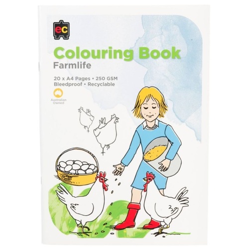EC - Farmlife Colouring Book