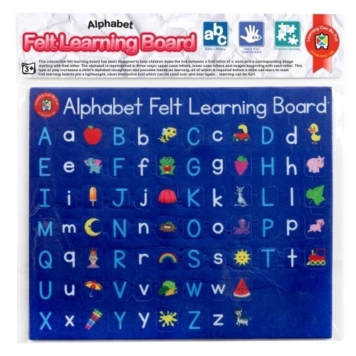 Learning Can Be Fun - Felt Learning Board Alphabet