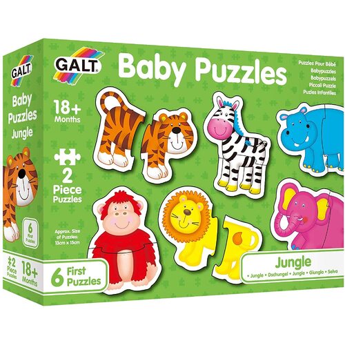 Galt - Baby Puzzles - Jungle 2pc