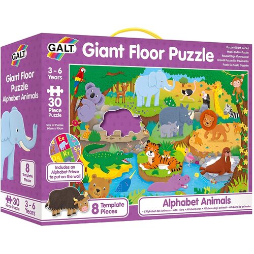 Galt - Alphabet Animals Giant Floor Puzzle 30pc