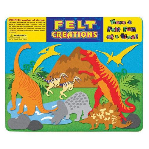 Felt Creations - Prehistoric Dinosaurs
