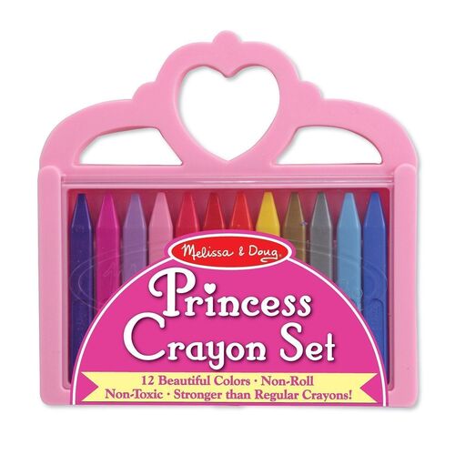 Melissa & Doug - Crayon Set - Princess