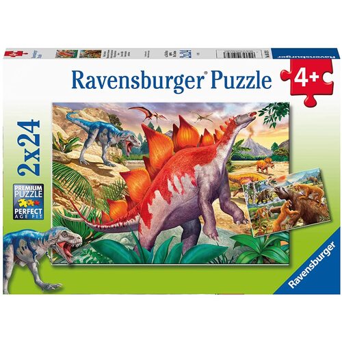 Ravensburger - Primeval Times Puzzle 2x24pc