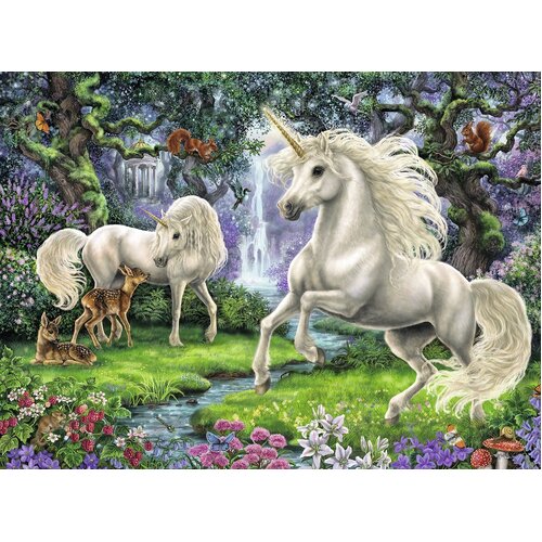 Ravensburger - Mystical Unicorns Puzzle 200pc 